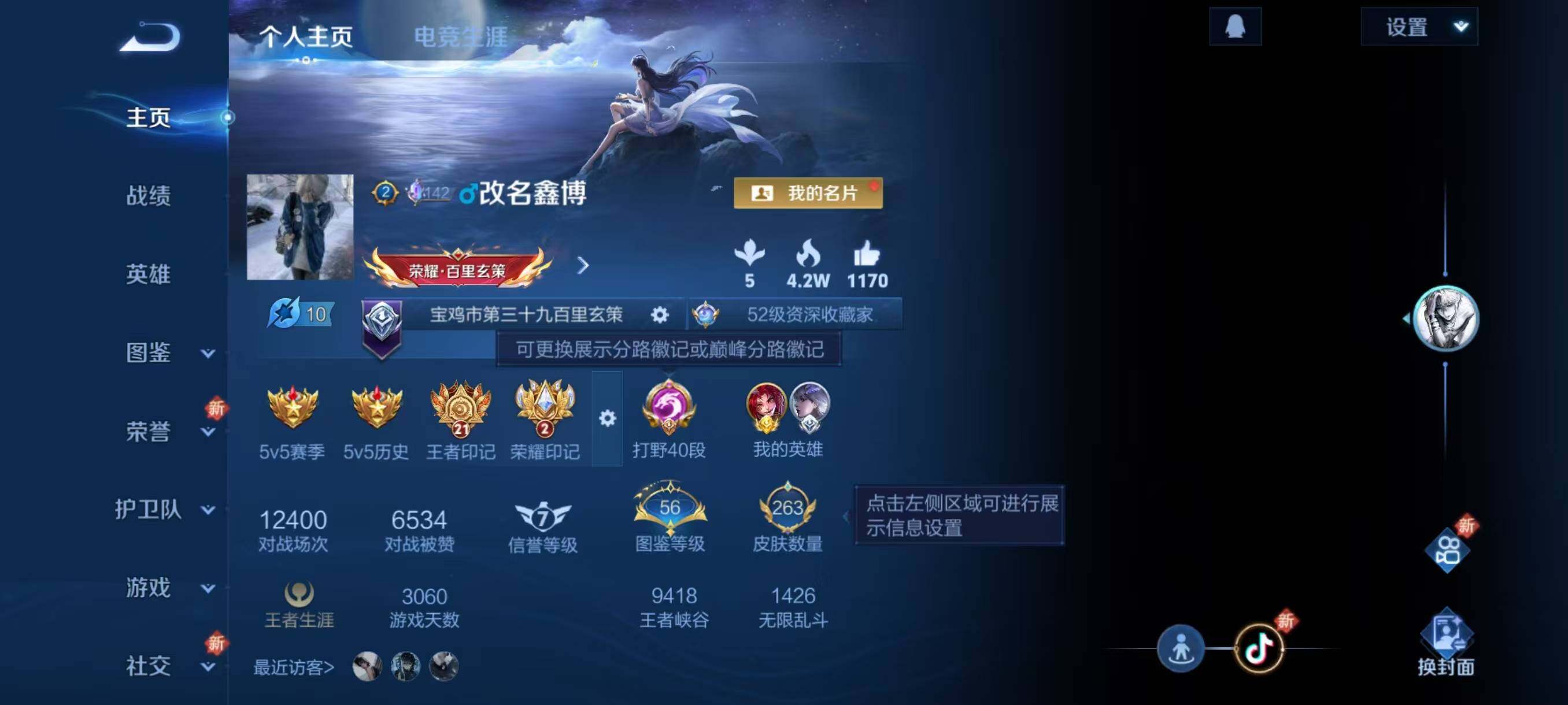 WZLX3456448王者荣耀账号详情图3