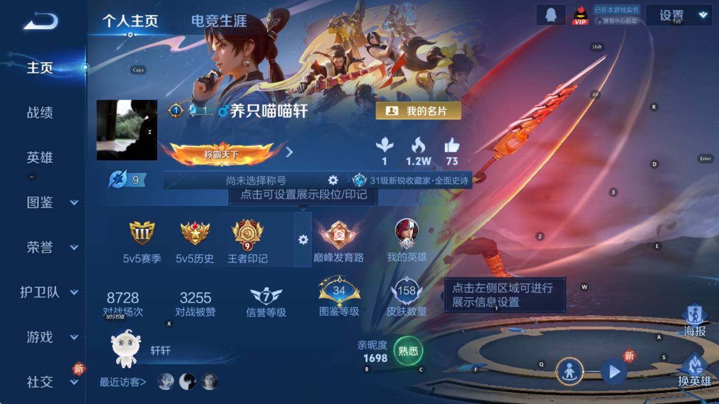 WZCMW3457177王者荣耀账号详情图7