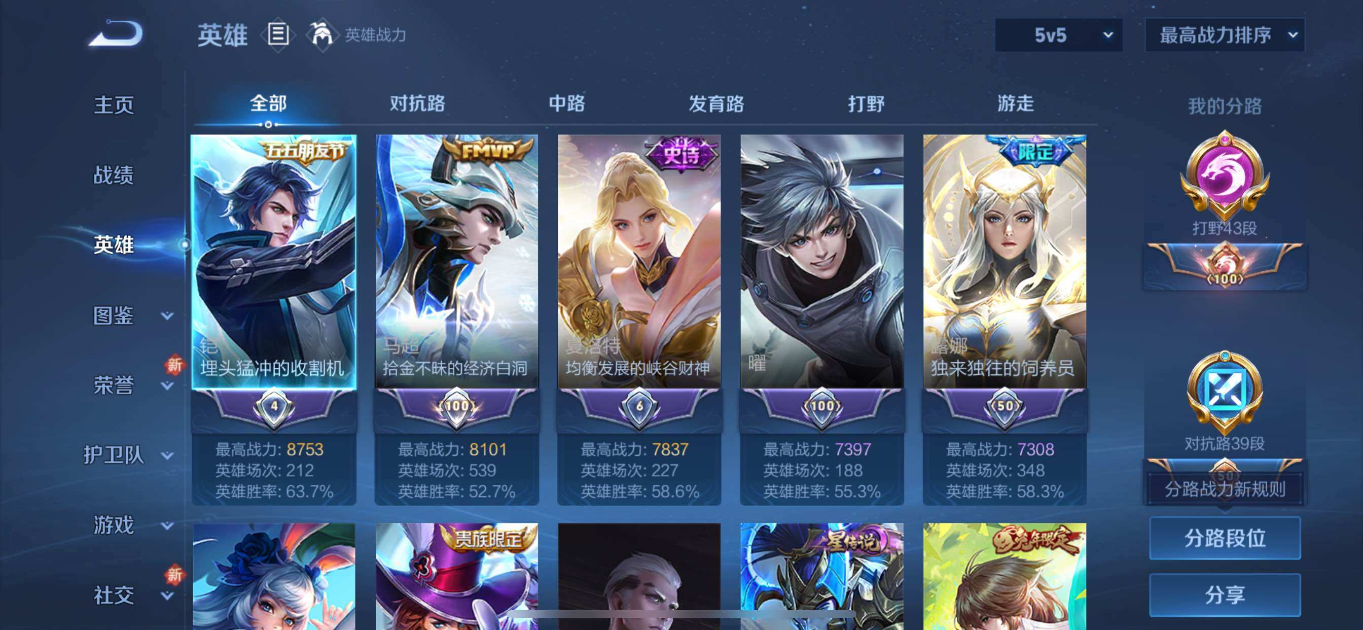 WZCMY3460350王者荣耀账号详情图4