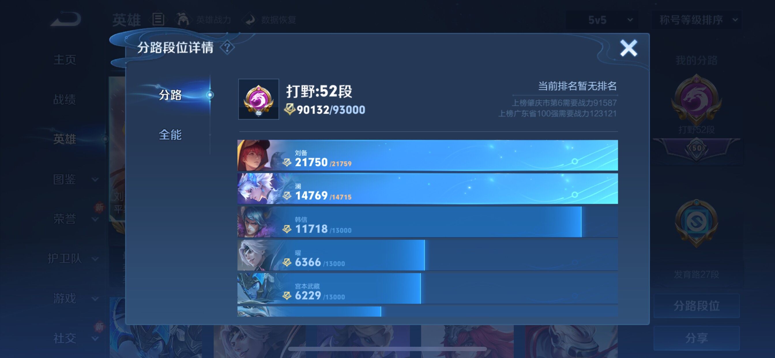 WZCMY3460392王者荣耀账号详情图5 WZCMY3460392王者荣耀账号详情图5