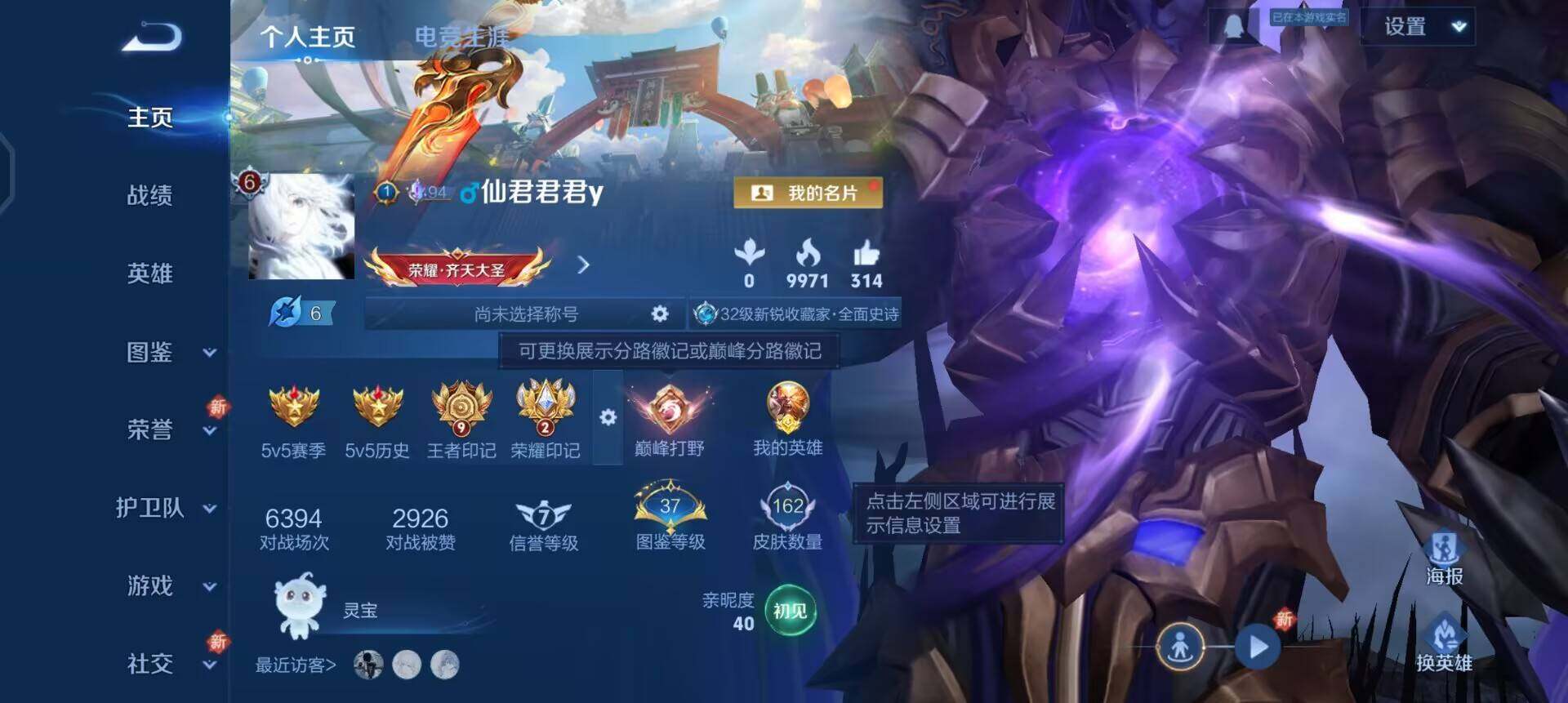 WZQM3469353王者荣耀账号详情图3