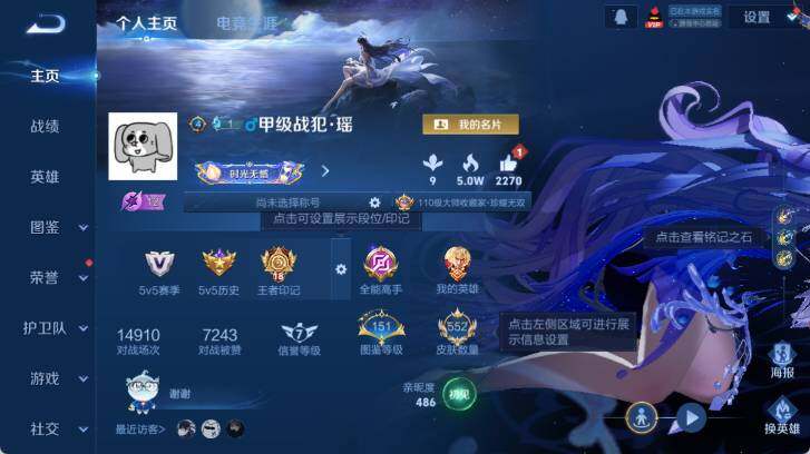 WZ0349225王者荣耀账号详情图20