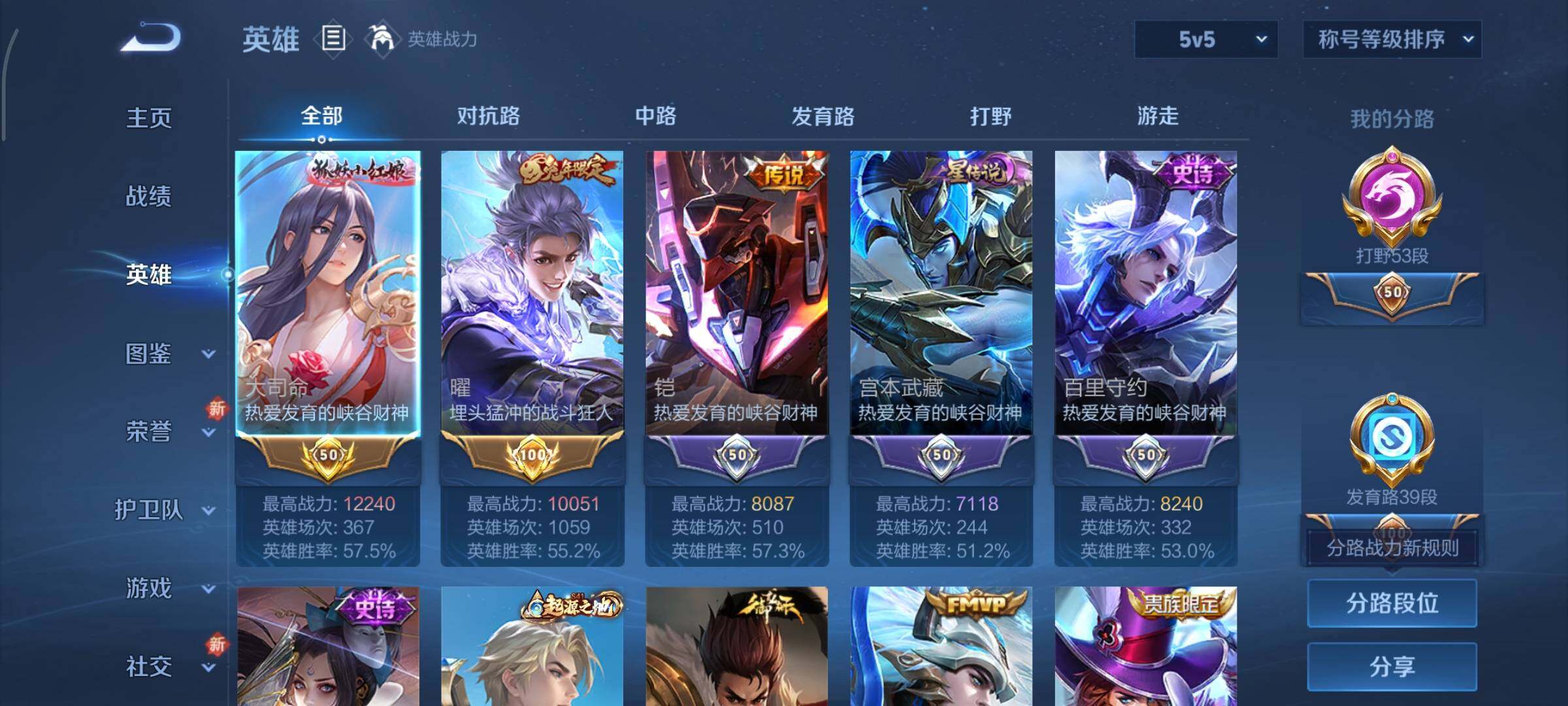 WZCMY3460280王者荣耀账号详情图4