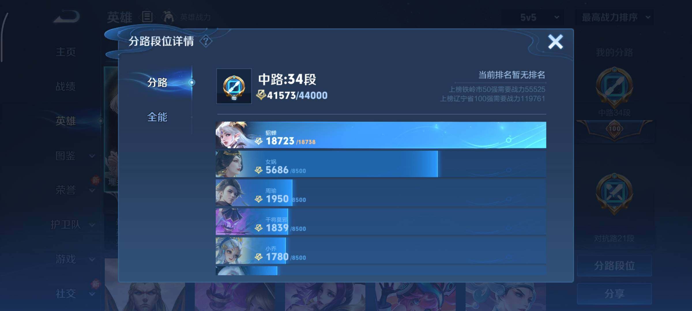 WZCMY3460282王者荣耀账号详情图4