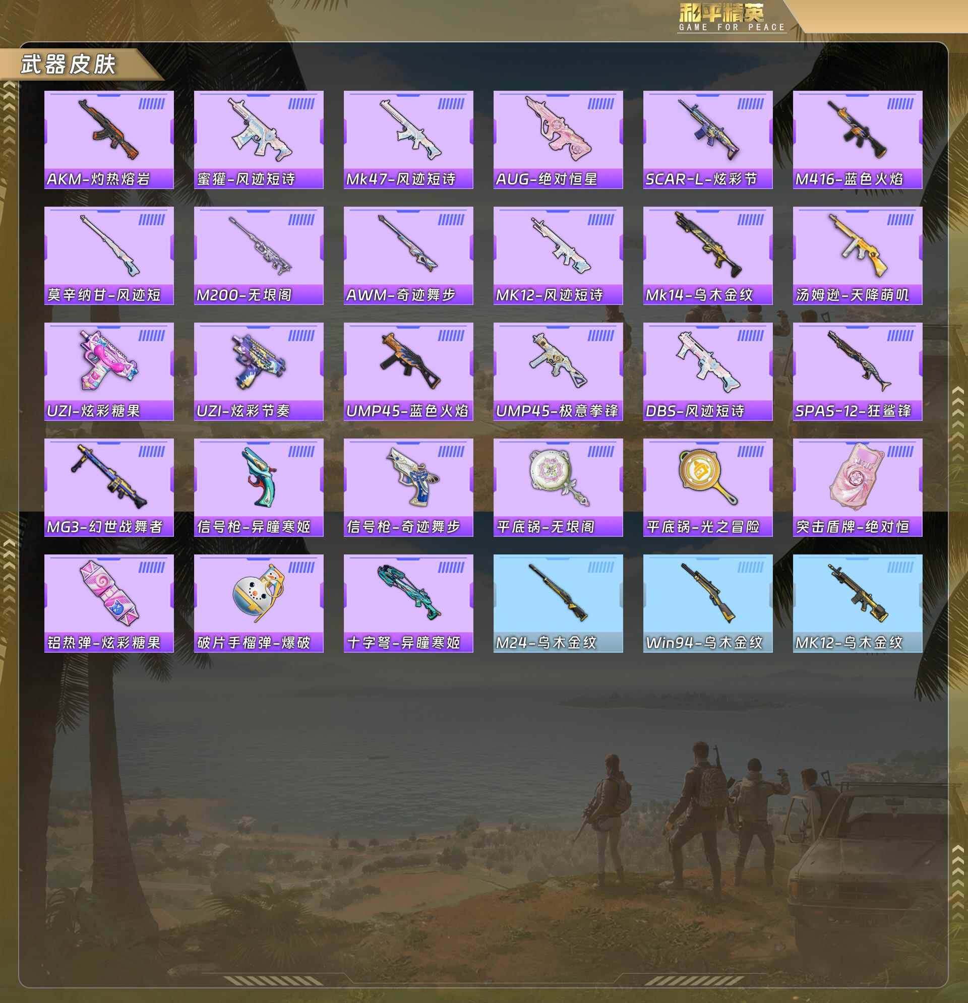 HPCMW4159822和平精英账号详情图6 HPCMW4159822和平精英账号详情图6