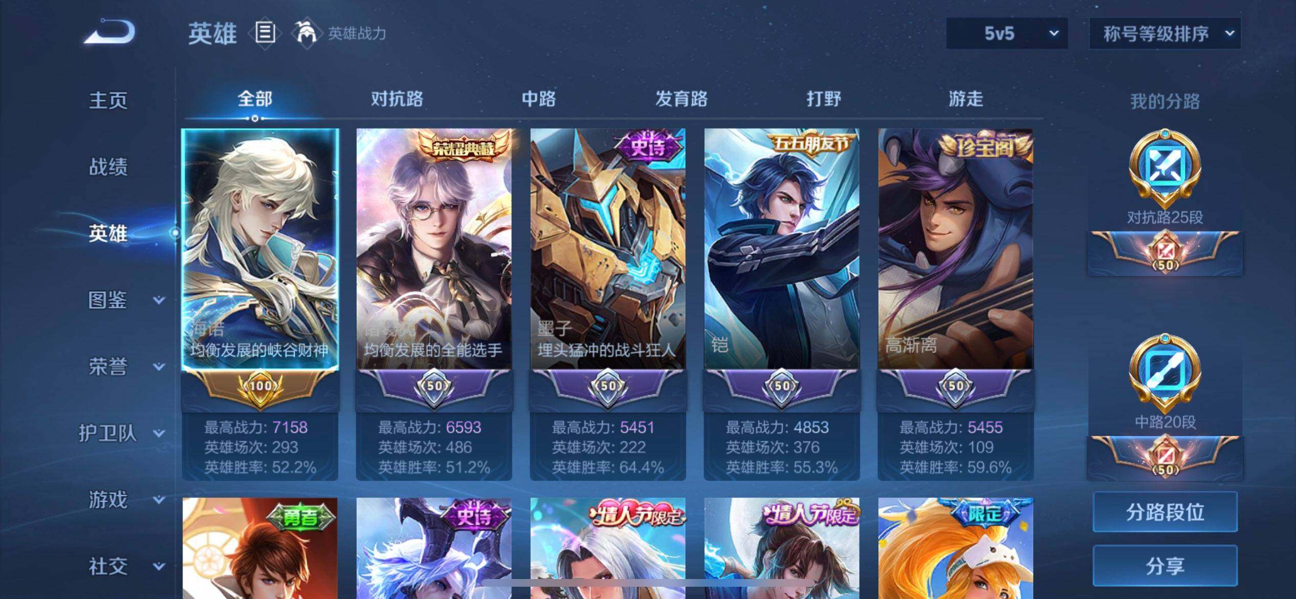 WZQM3466382王者荣耀账号详情图12