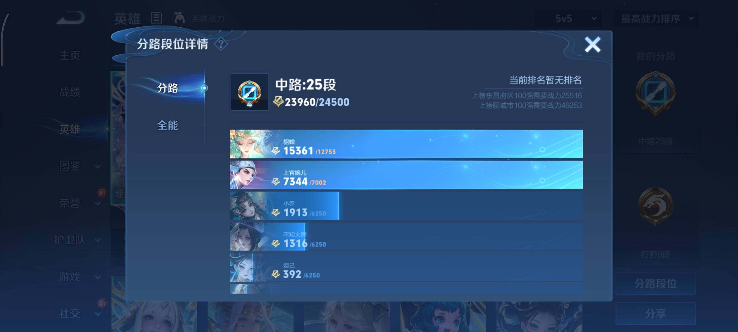 WZCMY3460299王者荣耀账号详情图4