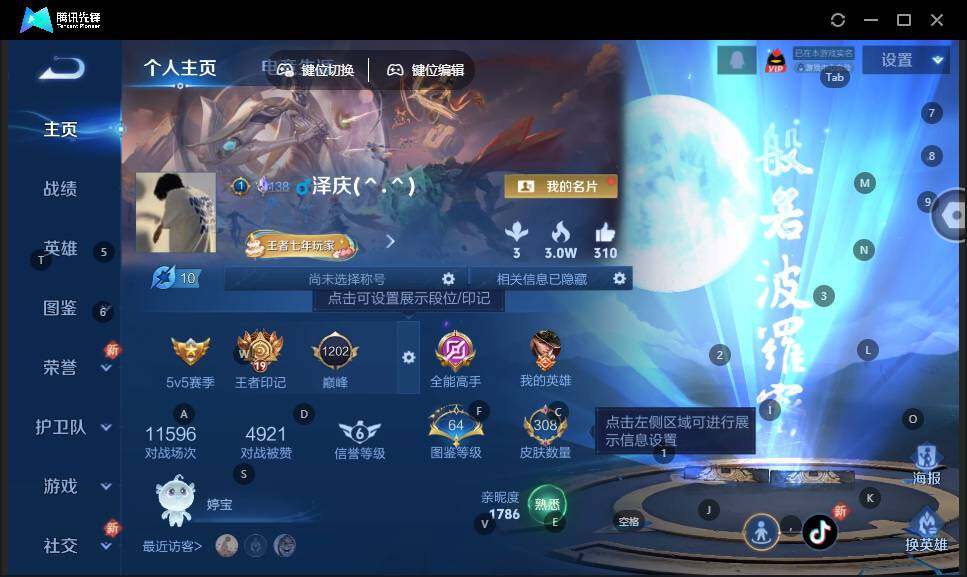 WZLE3460937王者荣耀账号详情图7