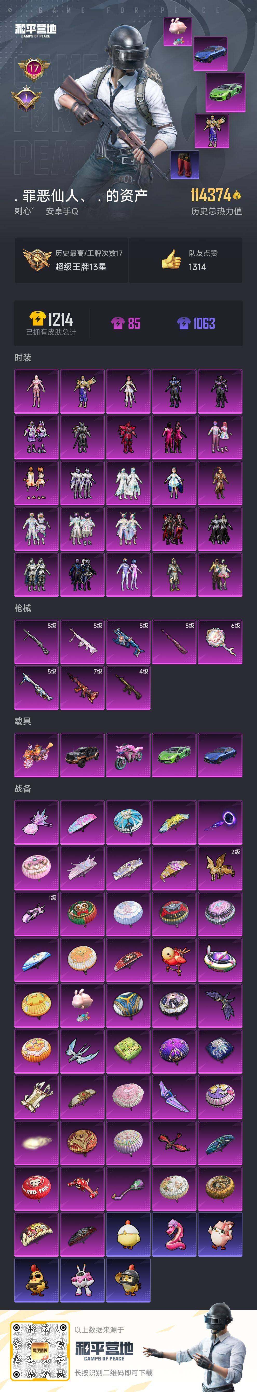 HPDN3443995和平精英账号详情图5