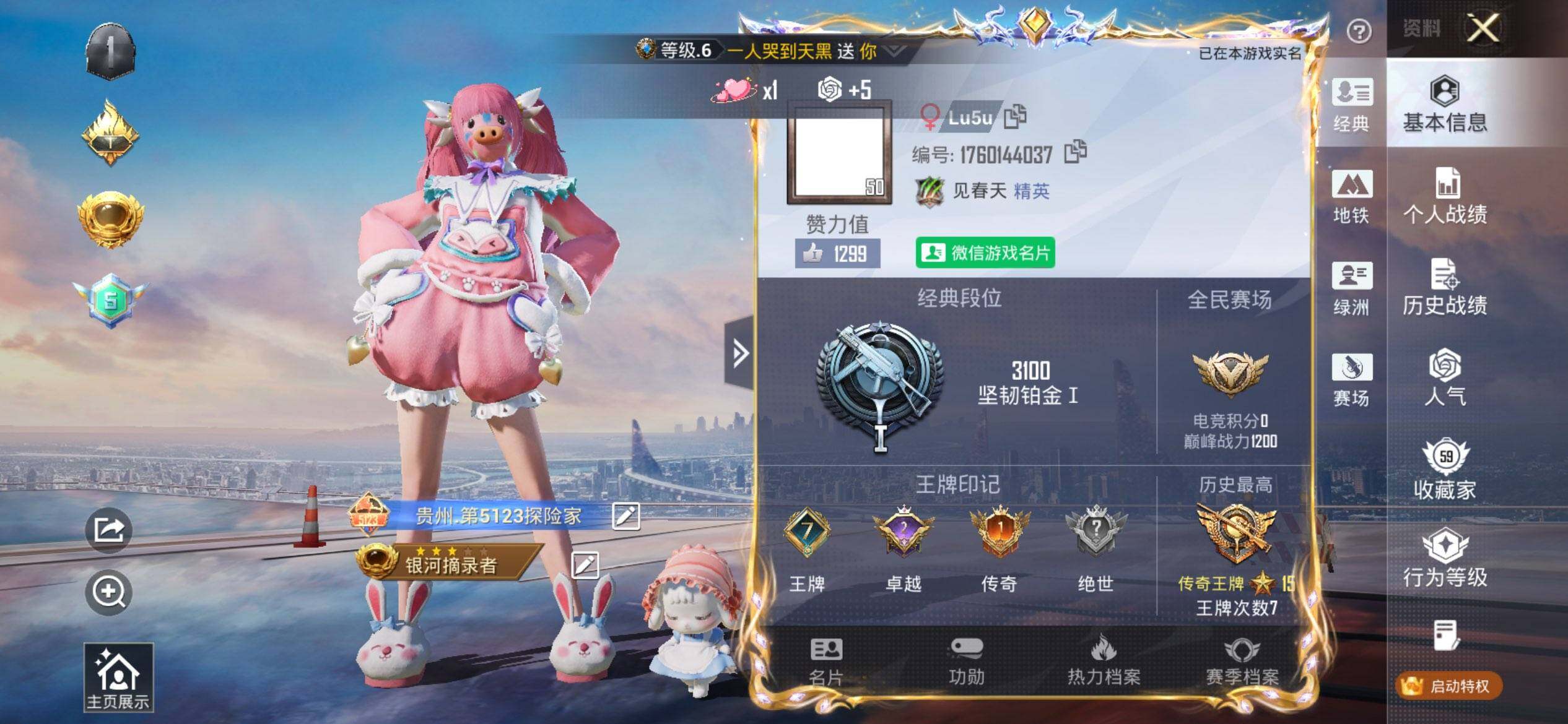 HPCMW419587和平精英账号详情图2