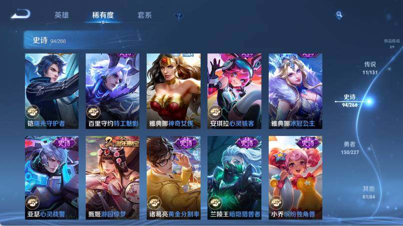 WZ03410435王者荣耀账号详情图16