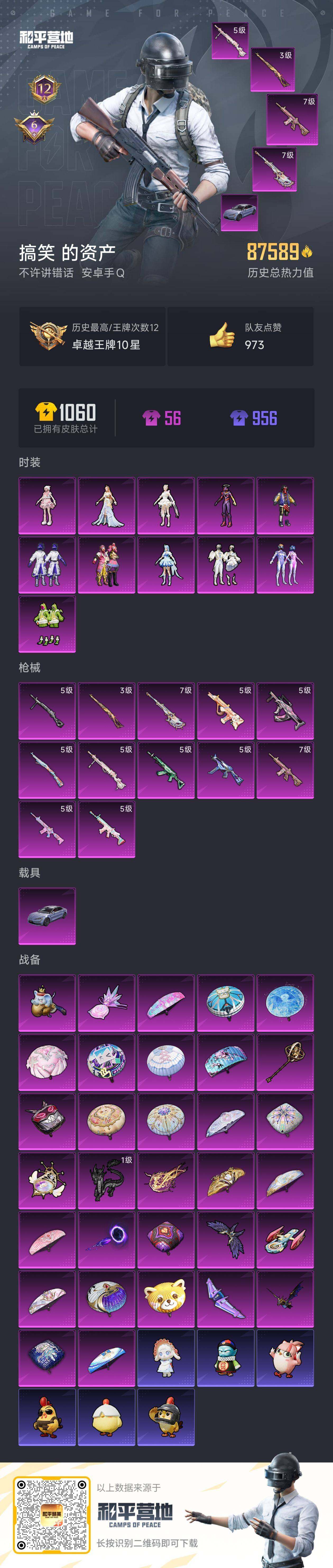 HPCMW3445434和平精英账号详情图7