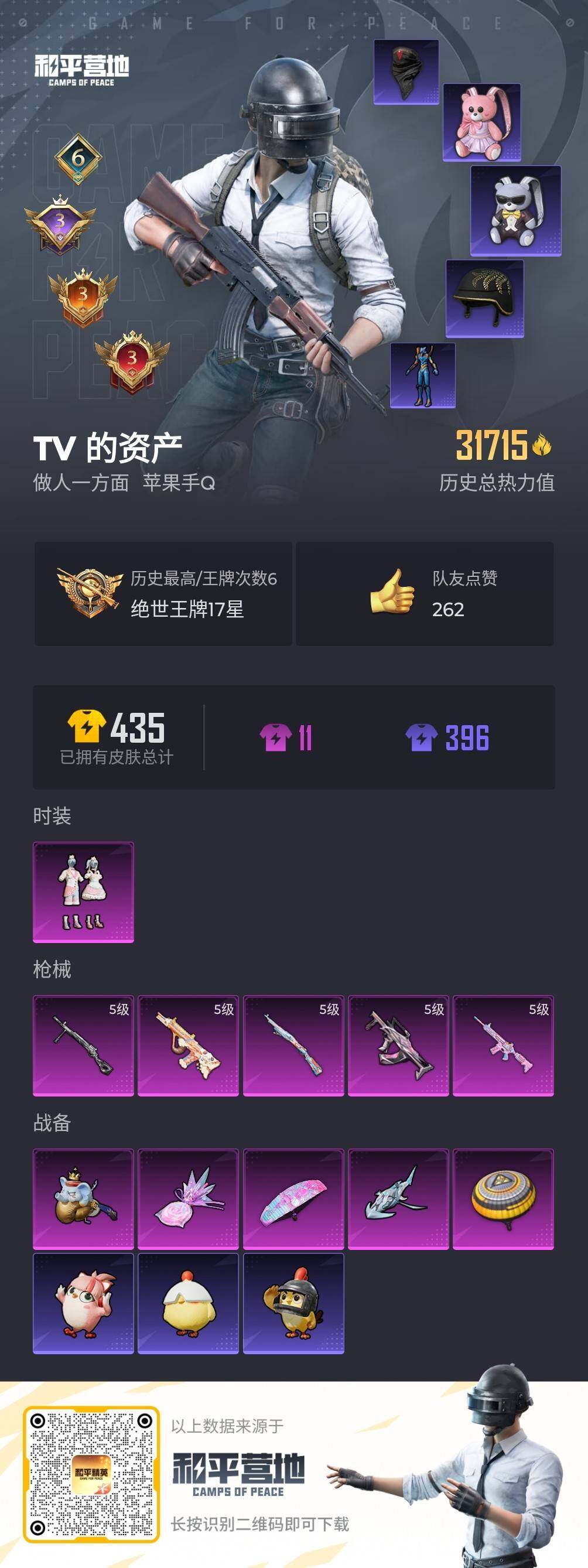 HPCMW3445399和平精英账号详情图4