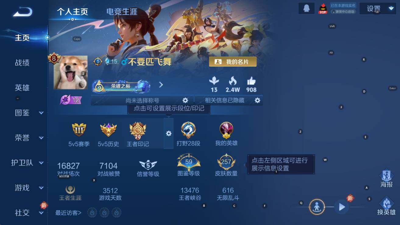 WZCMW3460179王者荣耀账号详情图8