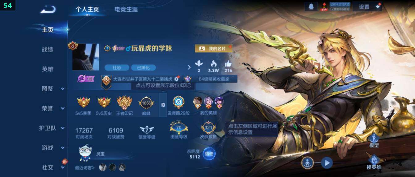 WZ03410445王者荣耀账号详情图9