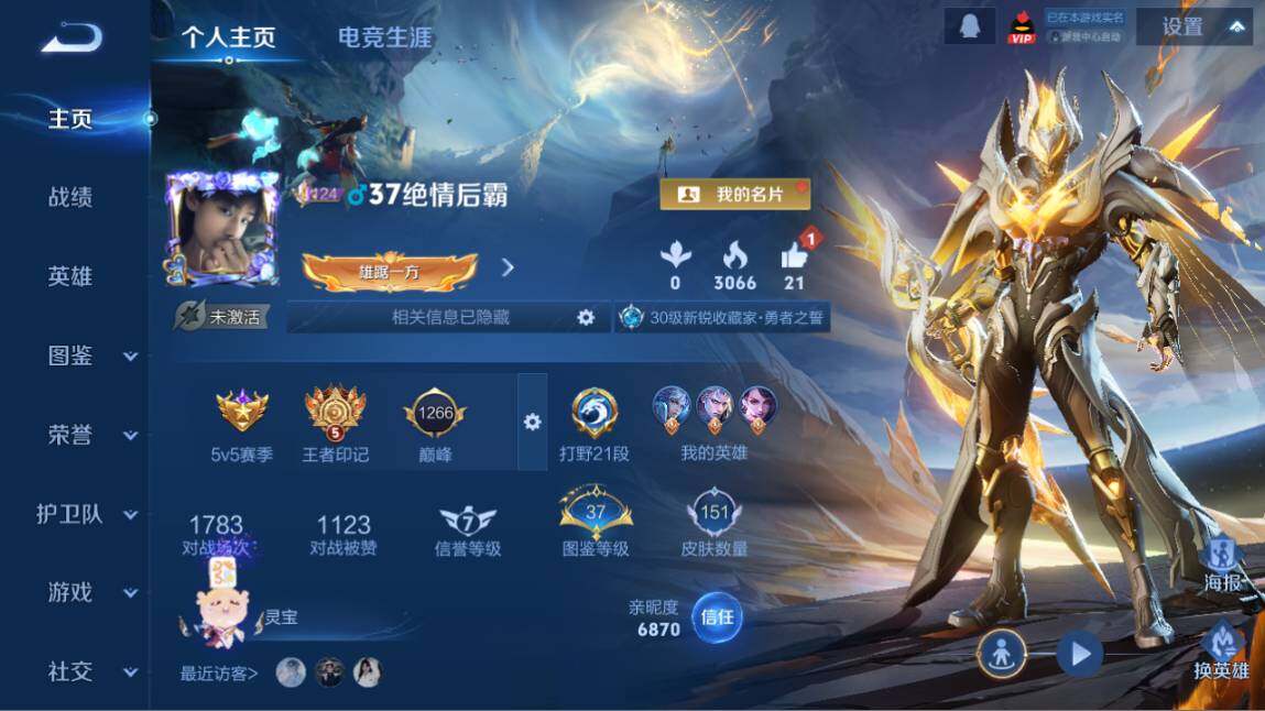 WZ03410447王者荣耀账号详情图7