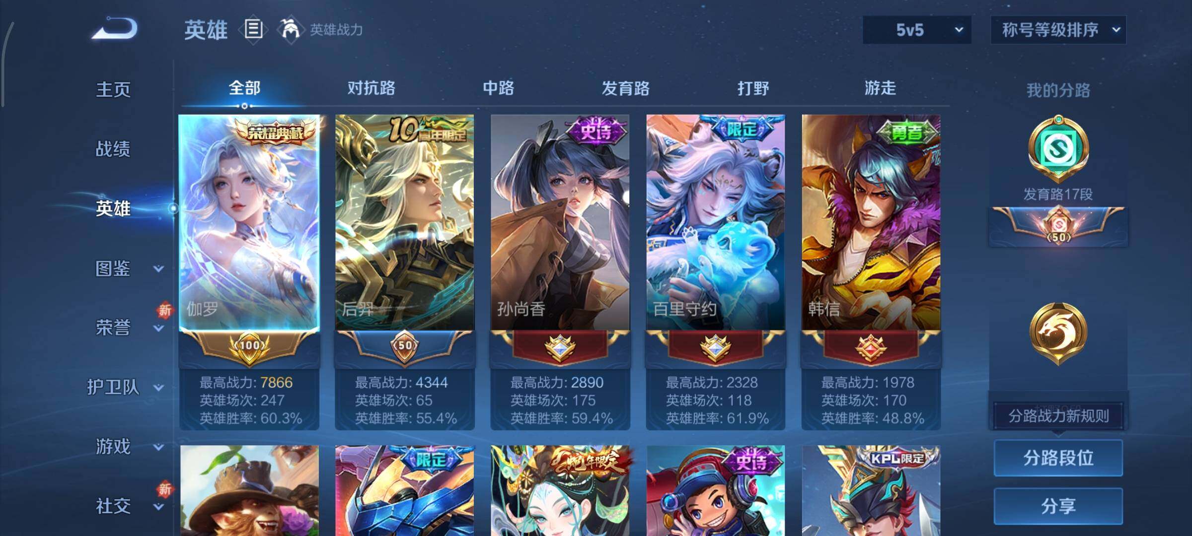 WZCMY3463499王者荣耀账号详情图3