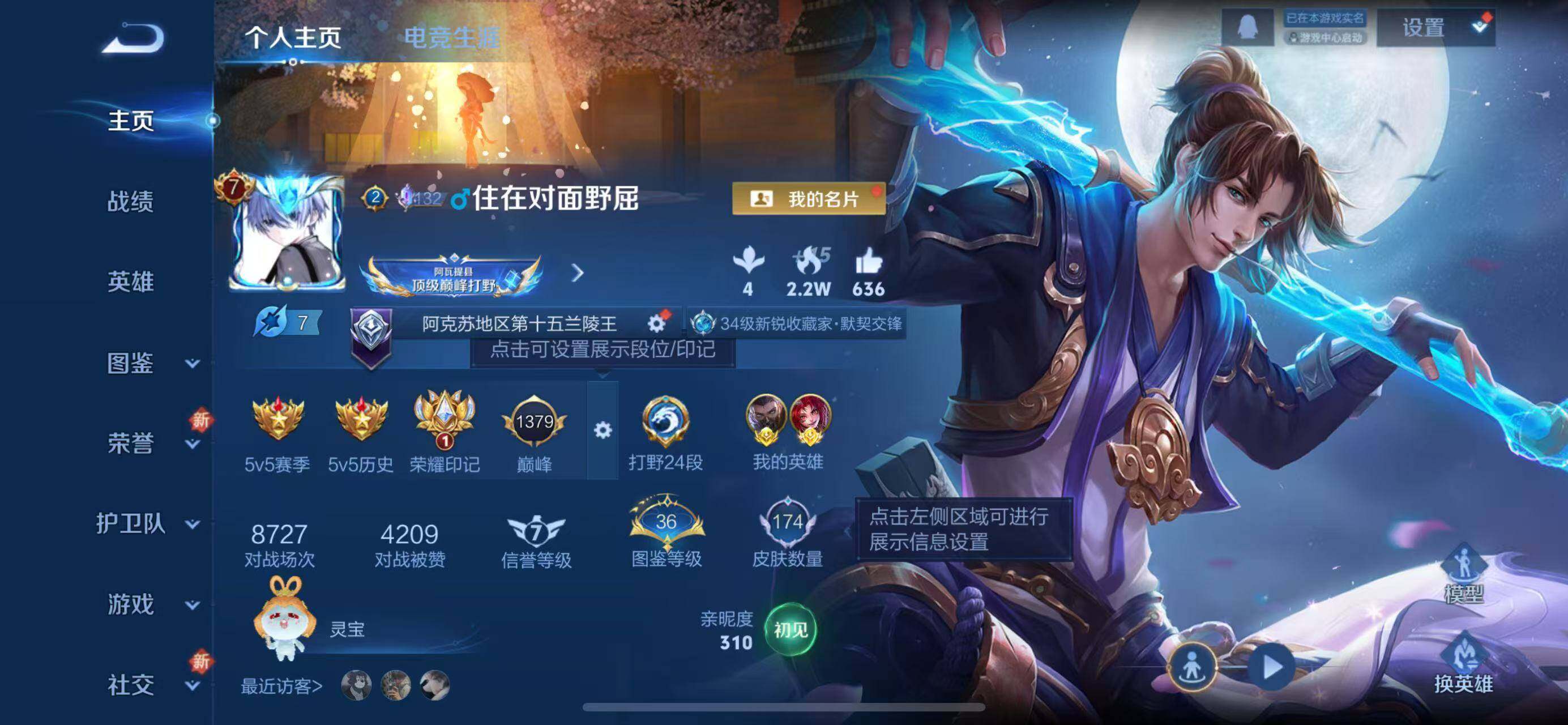 WZQM3460409王者荣耀账号详情图6