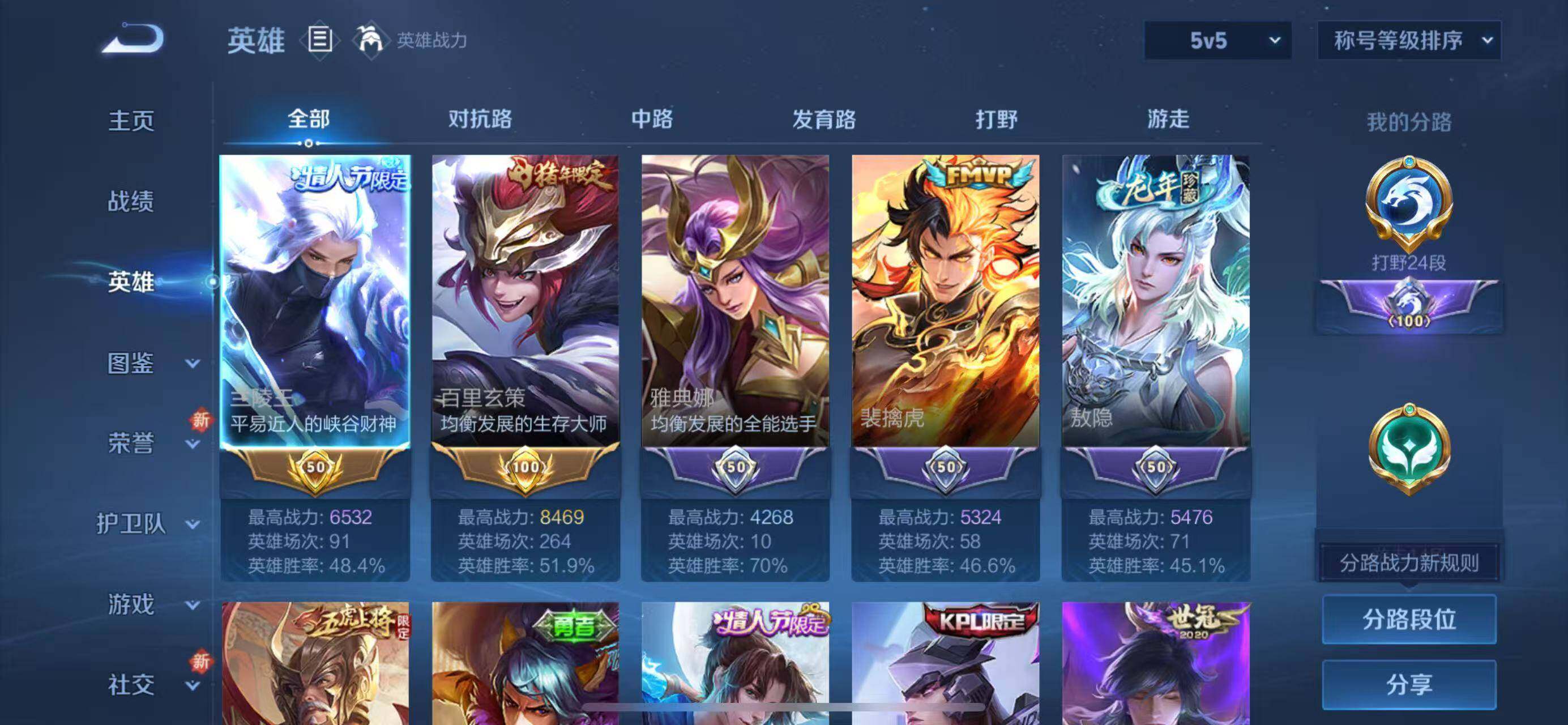 WZQM3460409王者荣耀账号详情图7