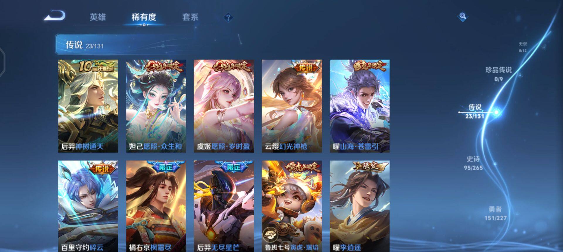 WZQM3466665王者荣耀账号详情图5