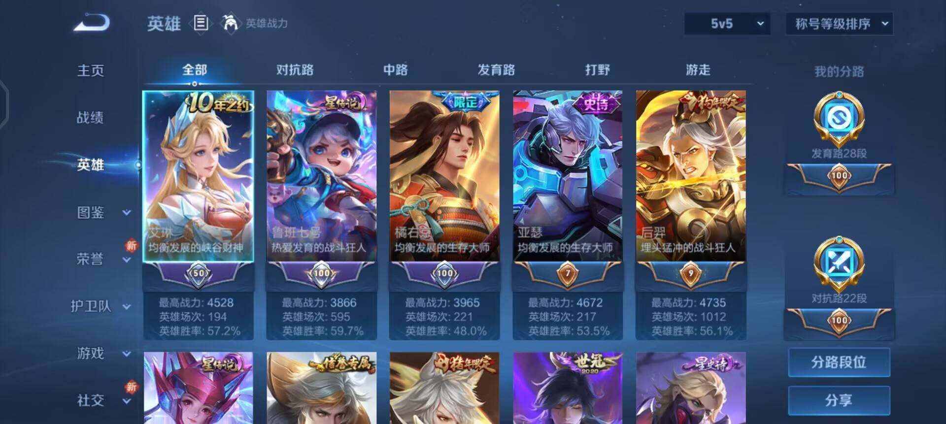 WZQM3466665王者荣耀账号详情图14