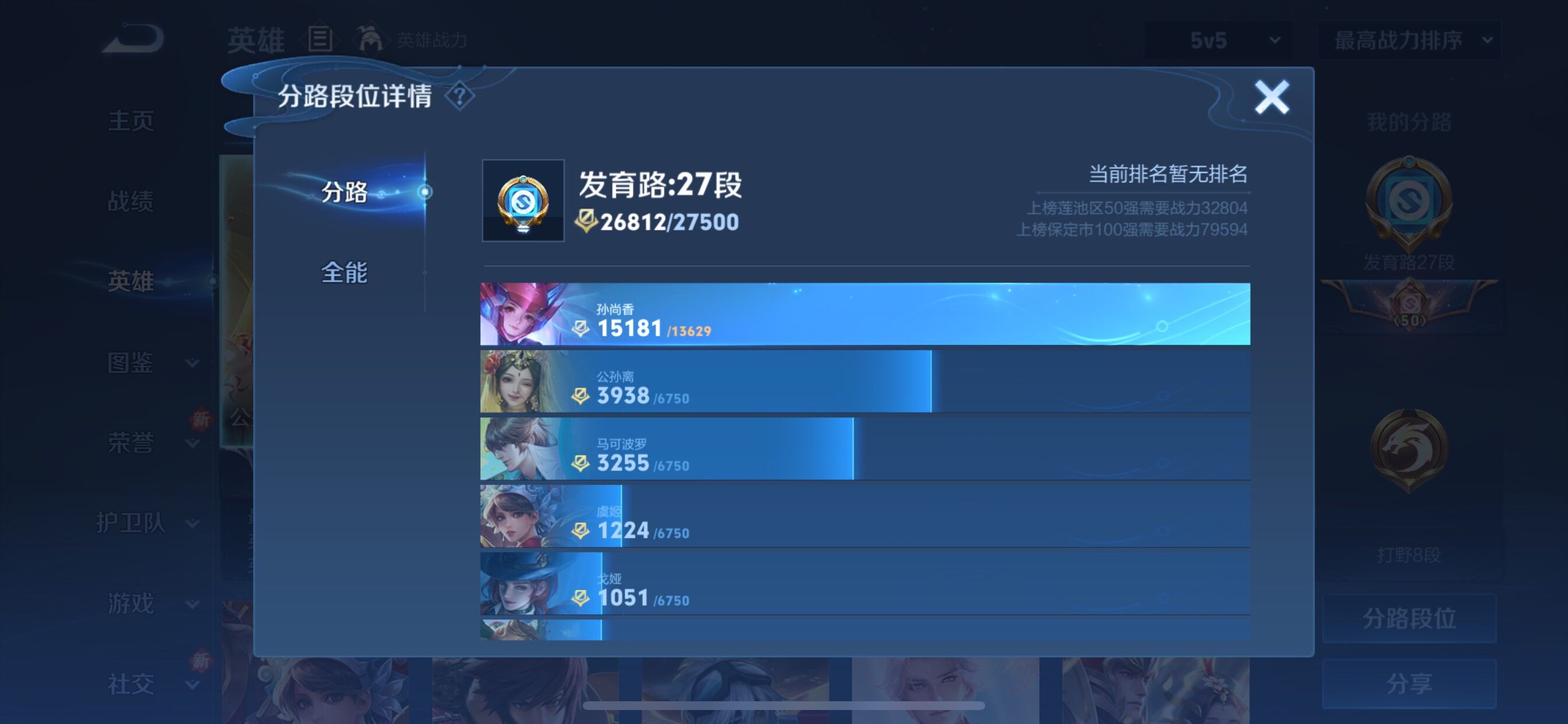 WZCMY3463360王者荣耀账号详情图5