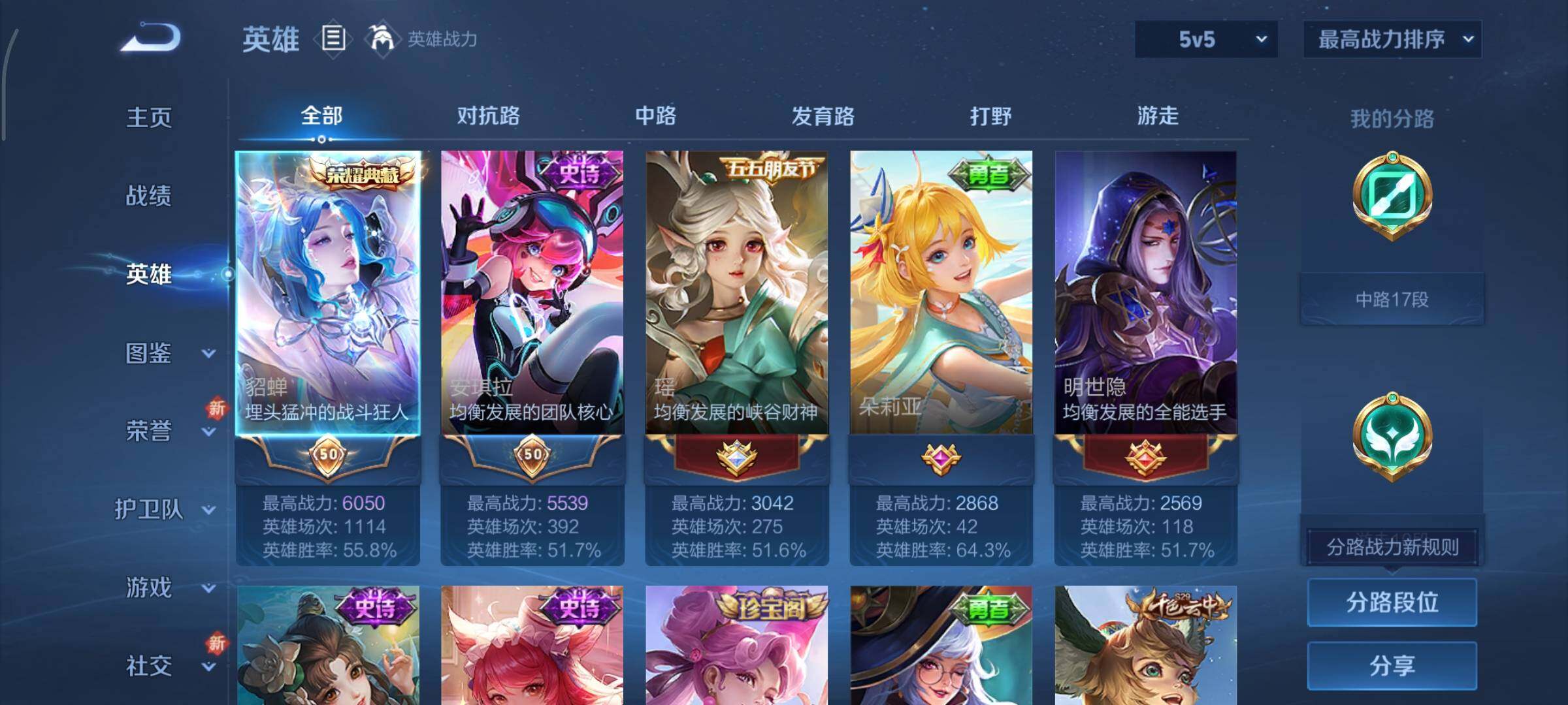 WZCMY3463350王者荣耀账号详情图3