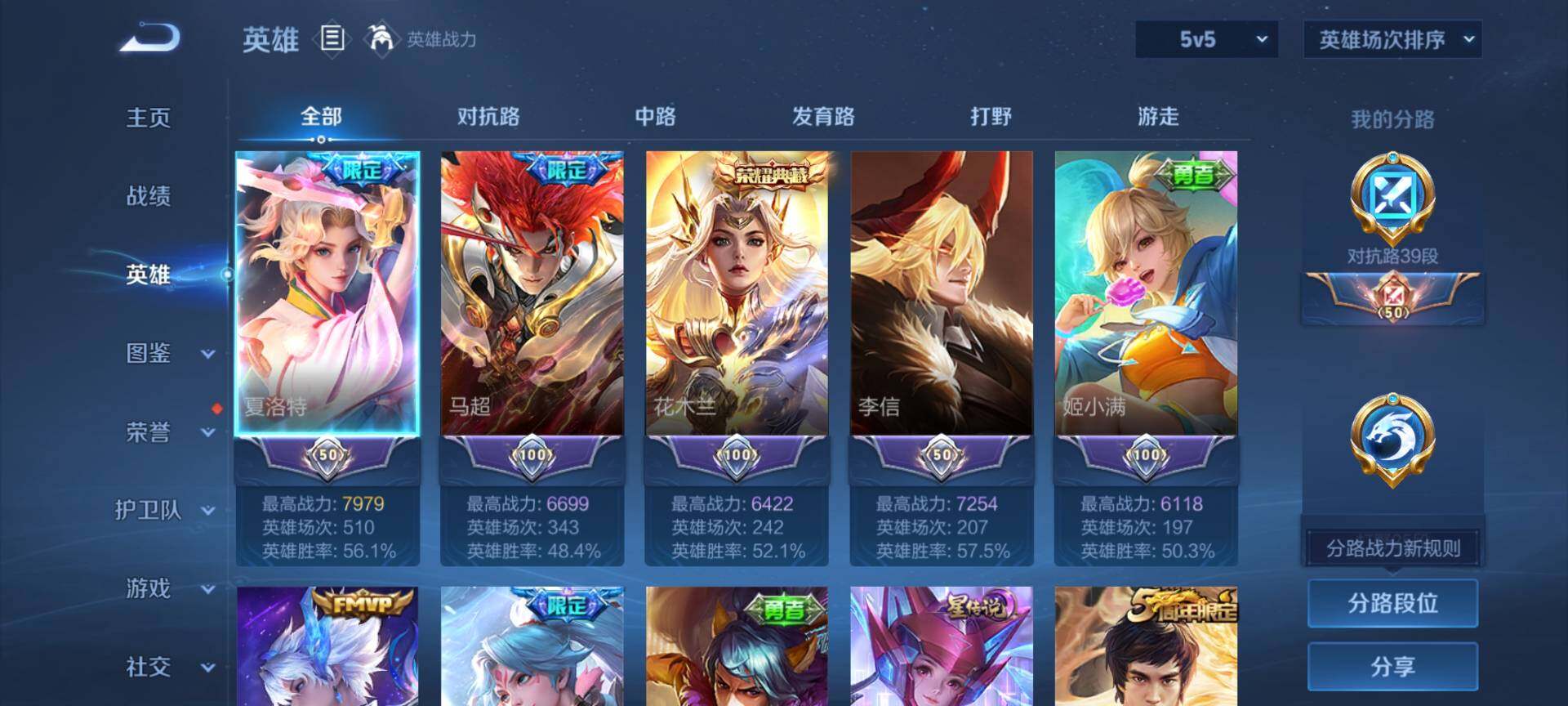 WZCMW3460664王者荣耀账号详情图3