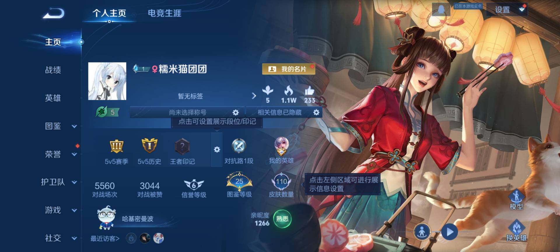 WZCMW3460674王者荣耀账号详情图2