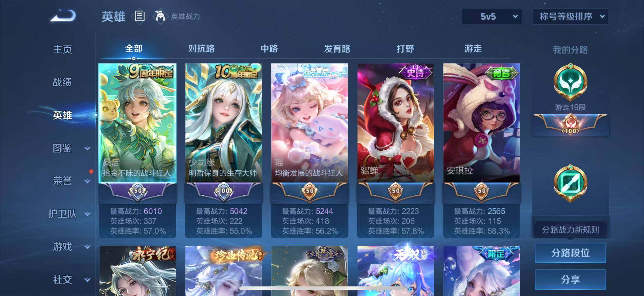 WZJZ3477413王者荣耀账号详情图6