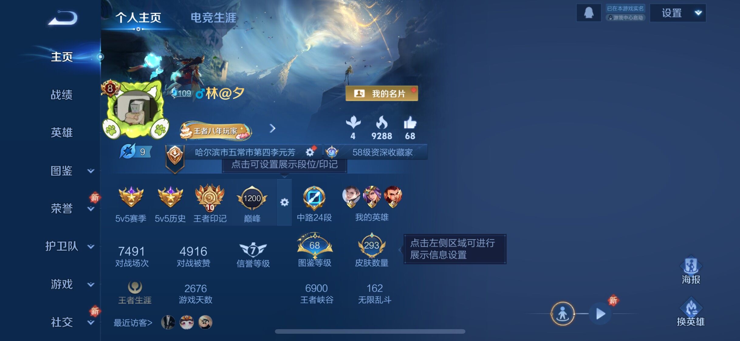 WZQM3464349王者荣耀账号详情图9