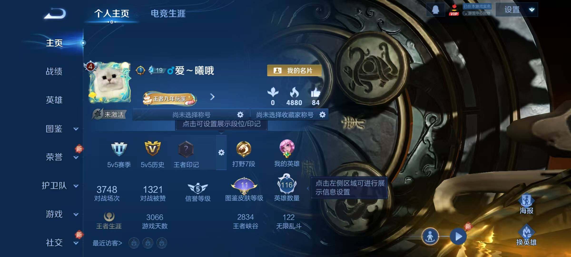 WZJZ3475828王者荣耀账号详情图5 WZJZ3475828王者荣耀账号详情图5