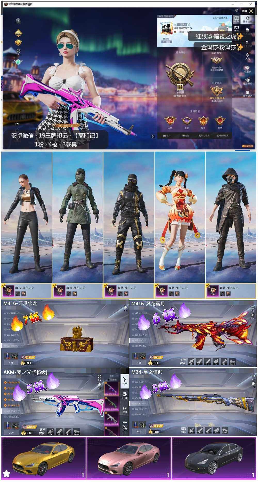 HPLX3447622和平精英账号详情图14