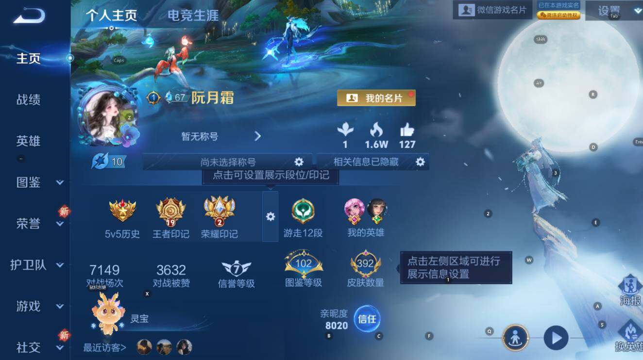 WZCMW3461641王者荣耀账号详情图14