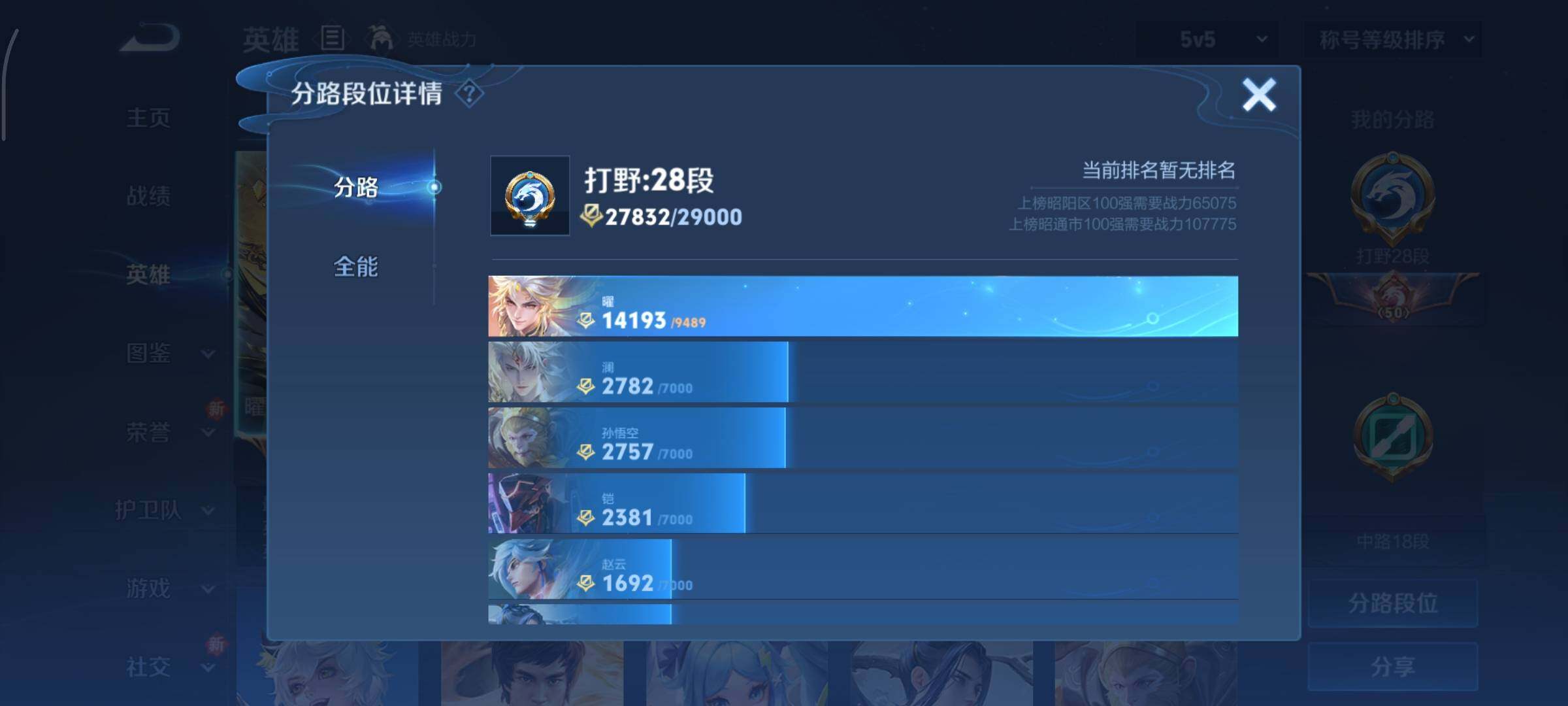 WZCMY3465536王者荣耀账号详情图4