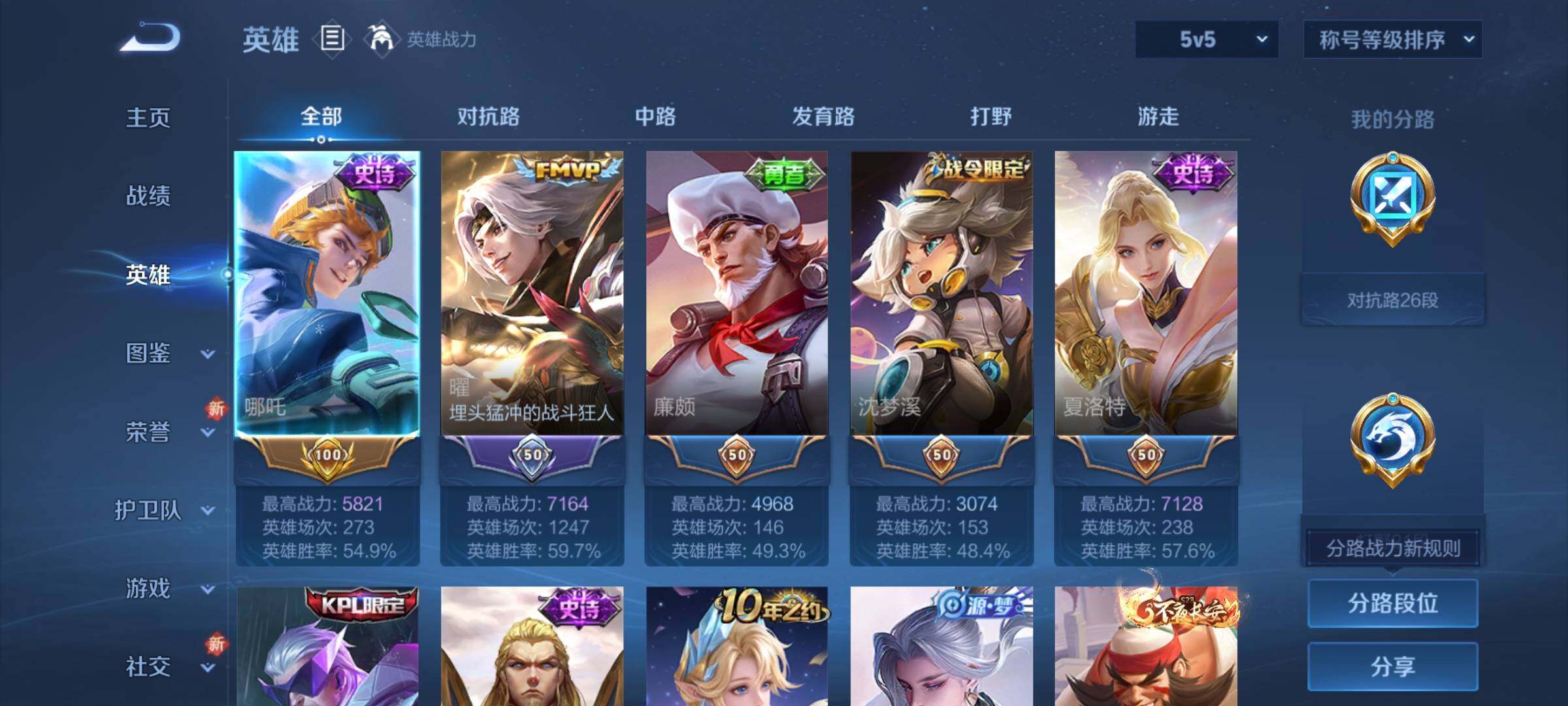 WZCMY3472878王者荣耀账号详情图3