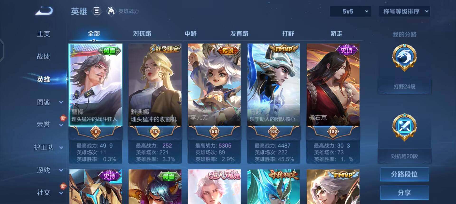 WZQM3468150王者荣耀账号详情图7