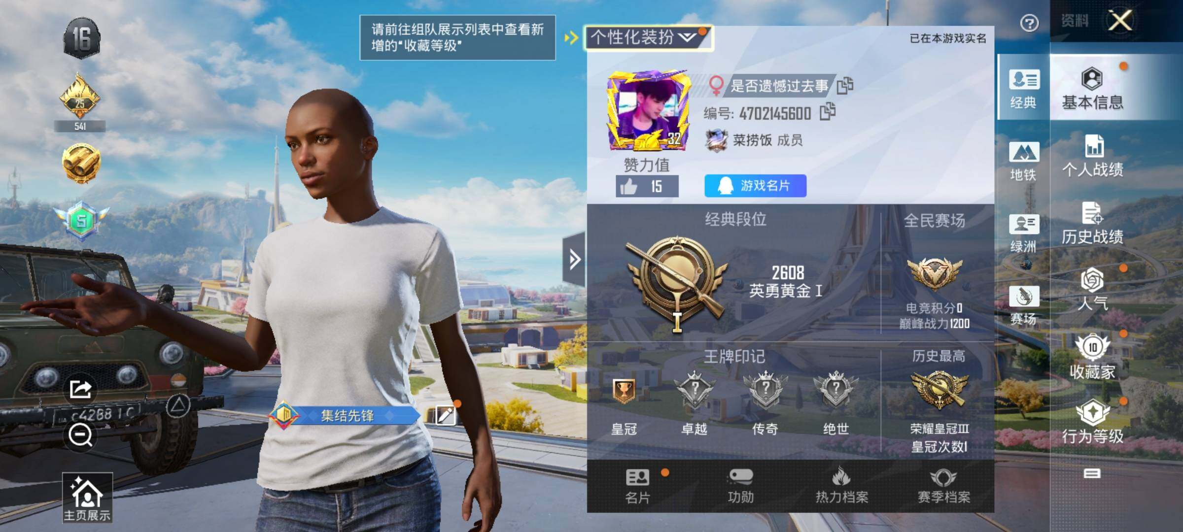 HPKG427390和平精英账号详情图11