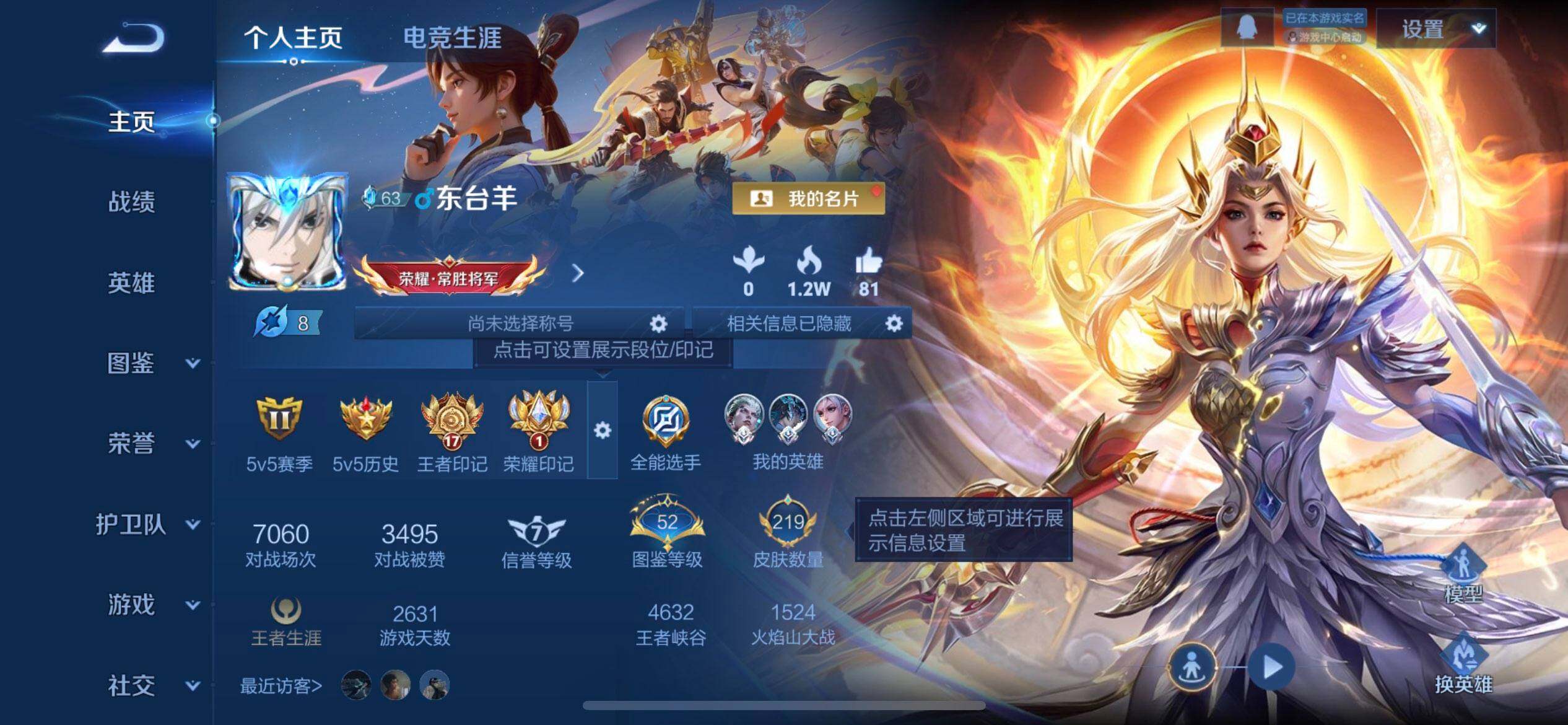 WZQM3468176王者荣耀账号详情图3