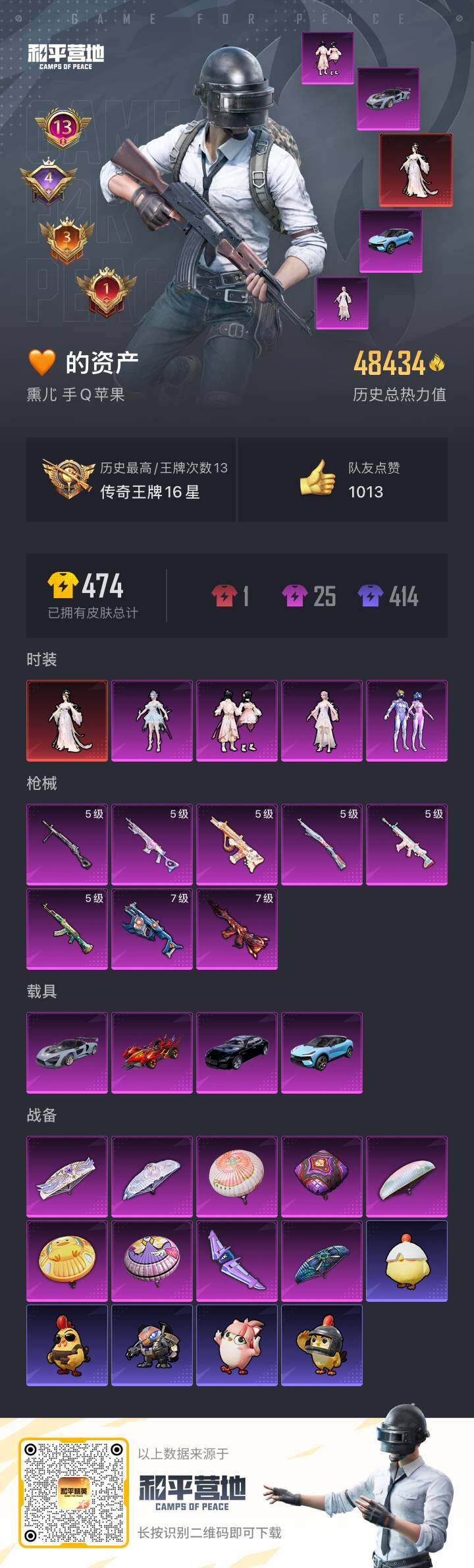 HPKG461577和平精英账号详情图7