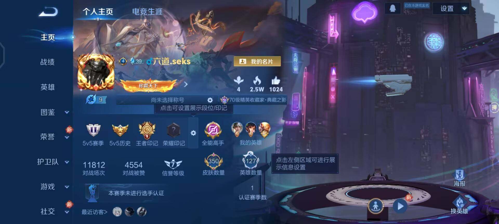 WZQM3468184王者荣耀账号详情图3