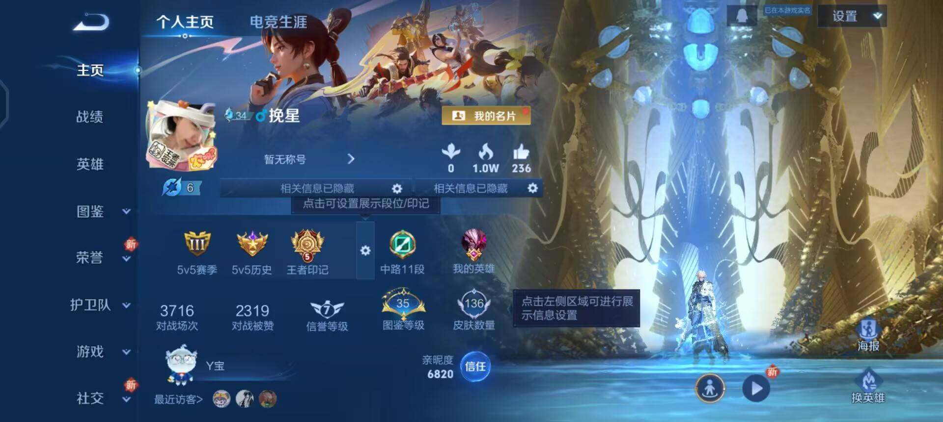 WZQM423136王者荣耀账号详情图3