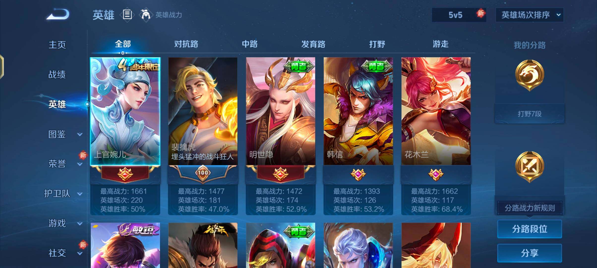 WZJZ3472115王者荣耀账号详情图6