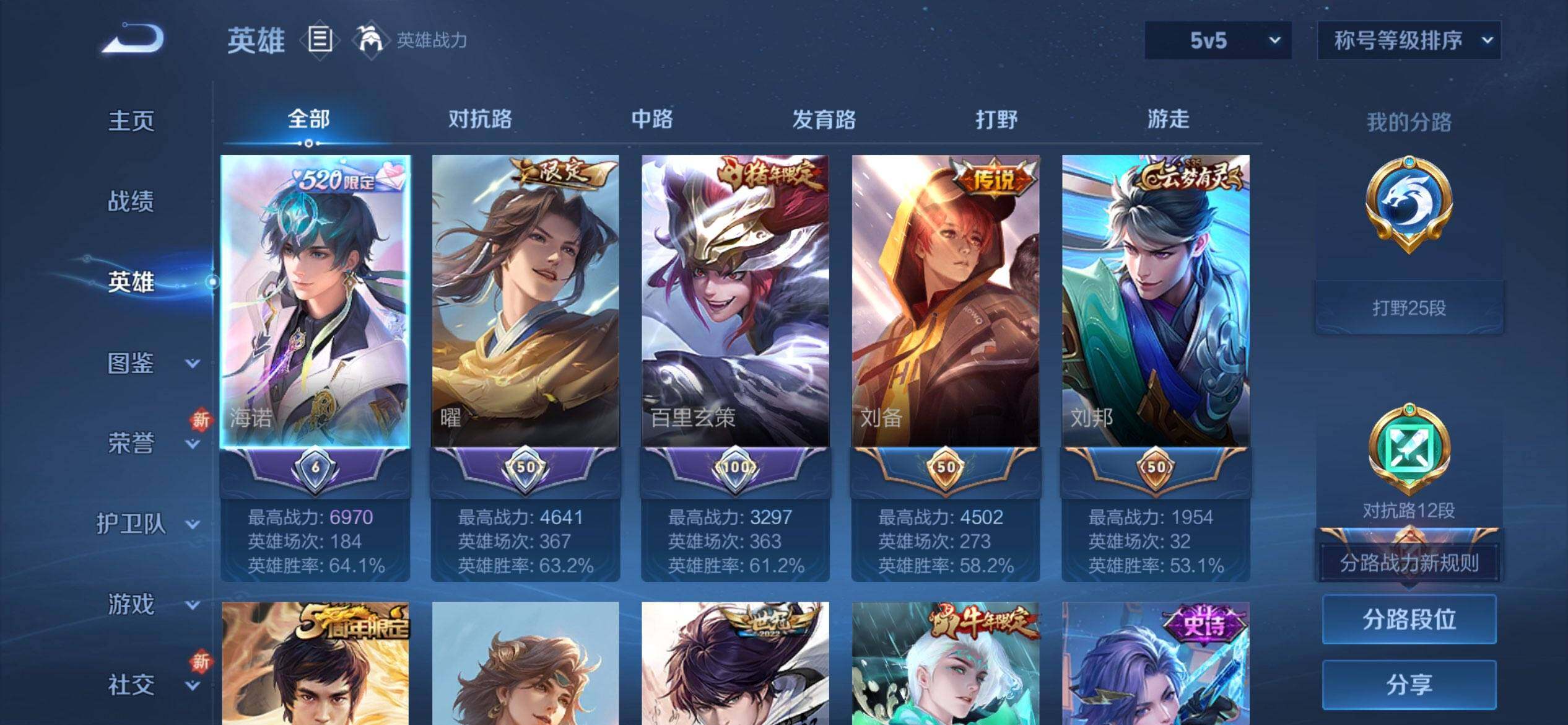 WZCMW3465162王者荣耀账号详情图3