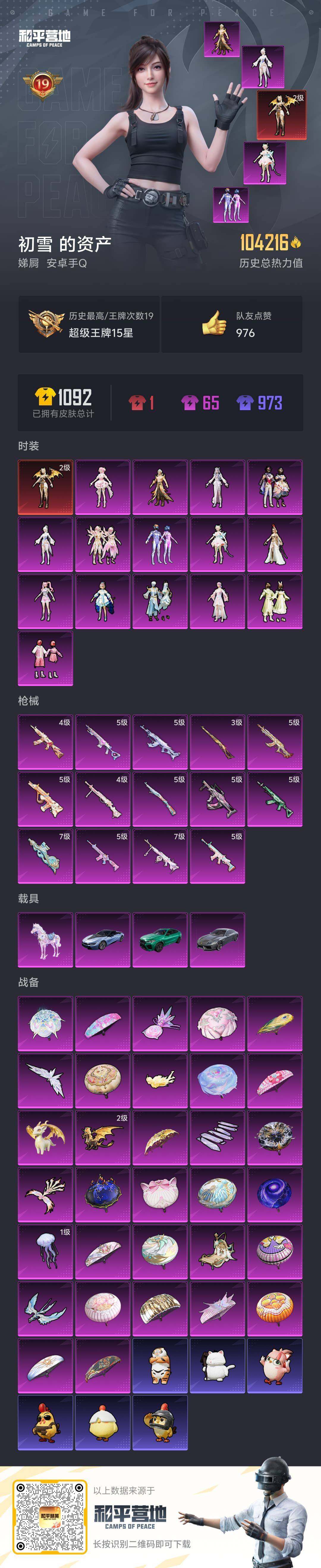 HPDN3446552和平精英账号详情图5