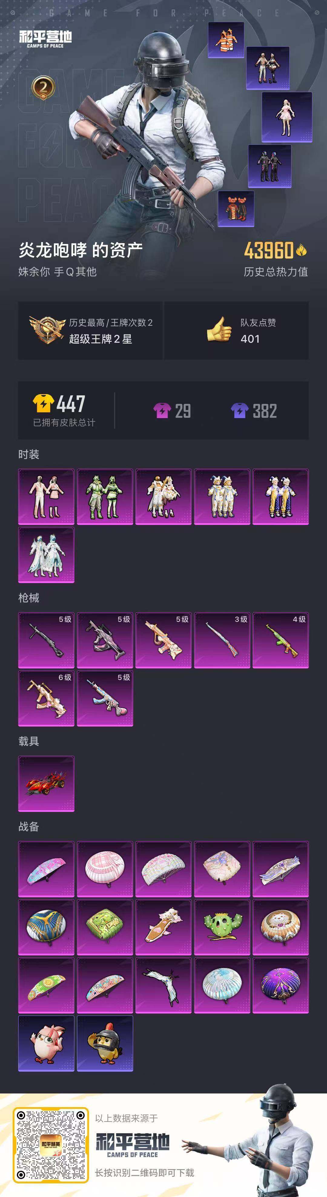 HPQM3446960和平精英账号详情图18