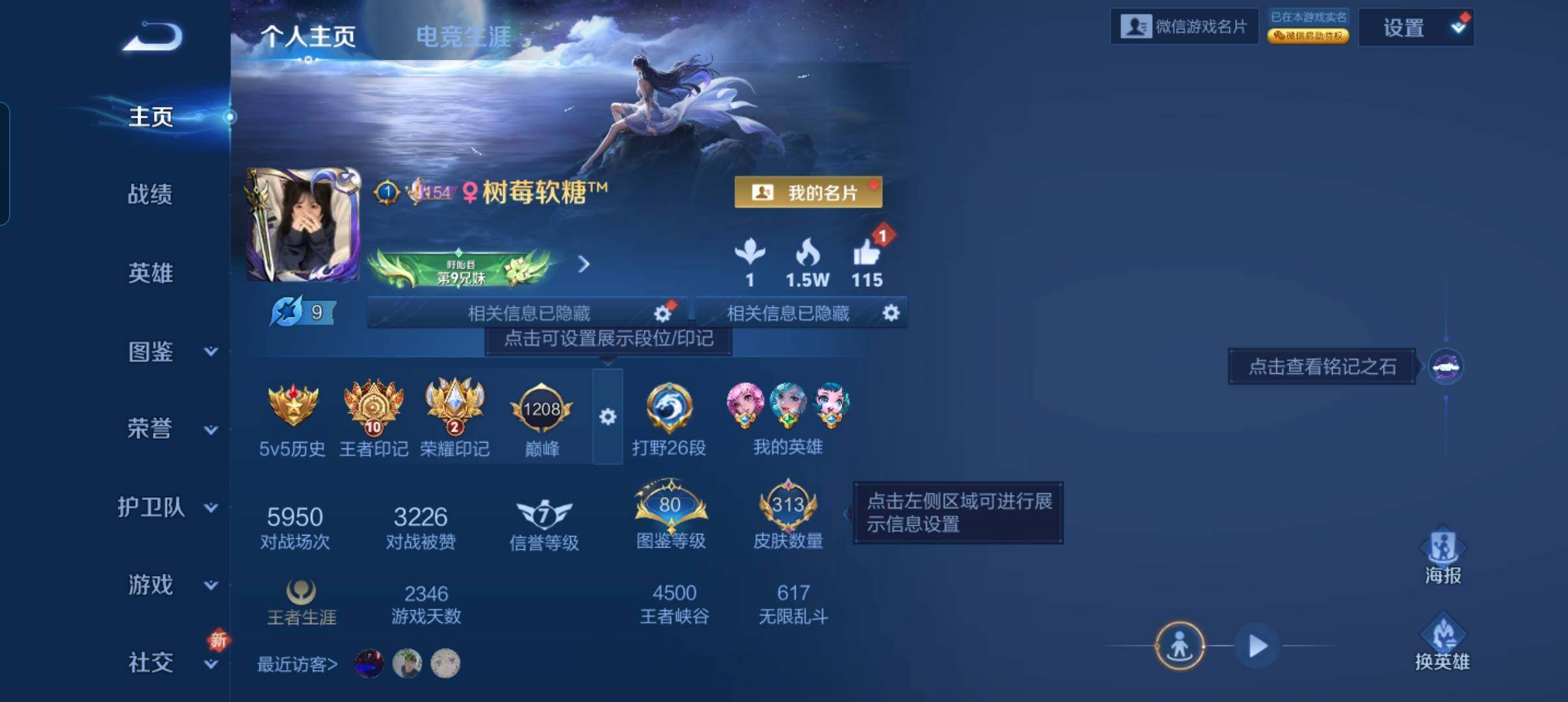 WZCMW3471786王者荣耀账号详情图13