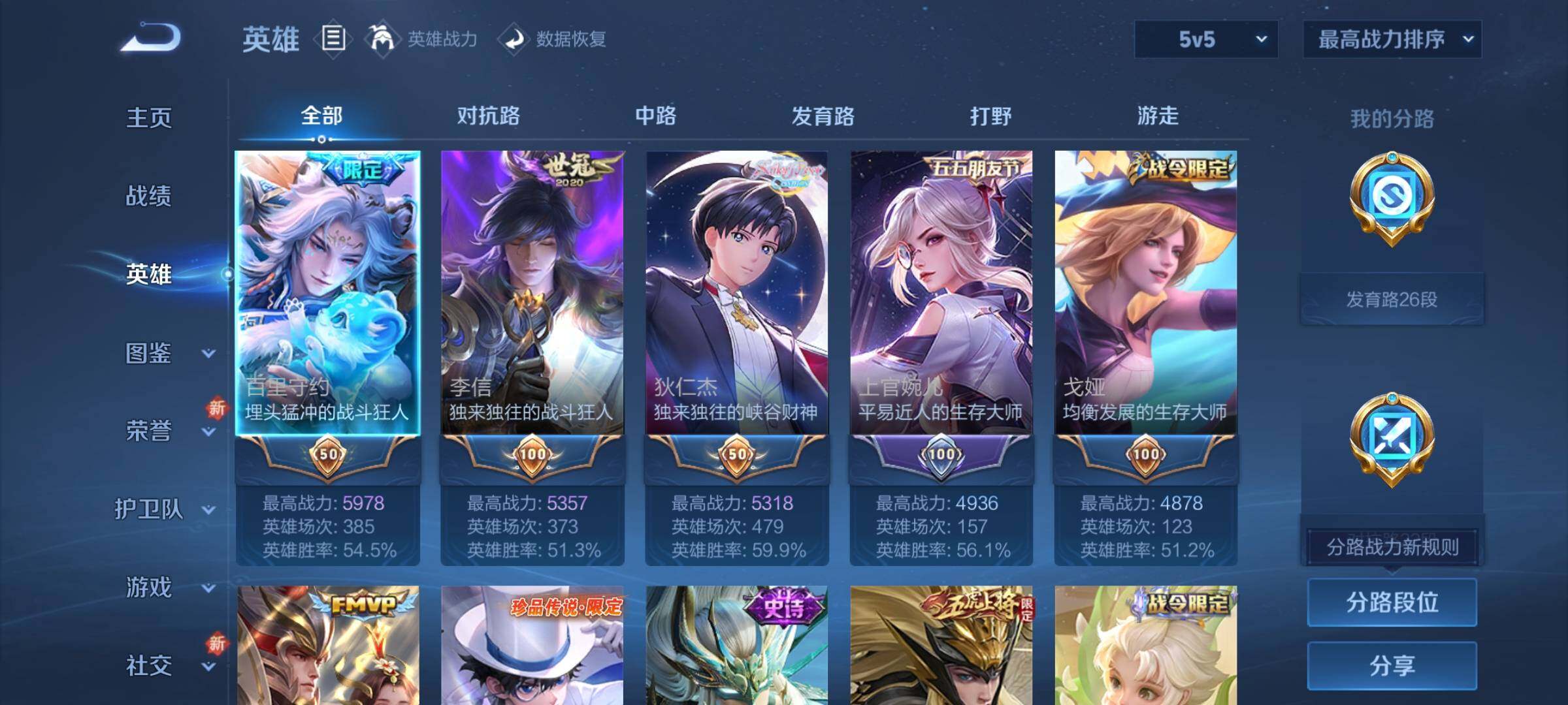 WZCMY3472885王者荣耀账号详情图3