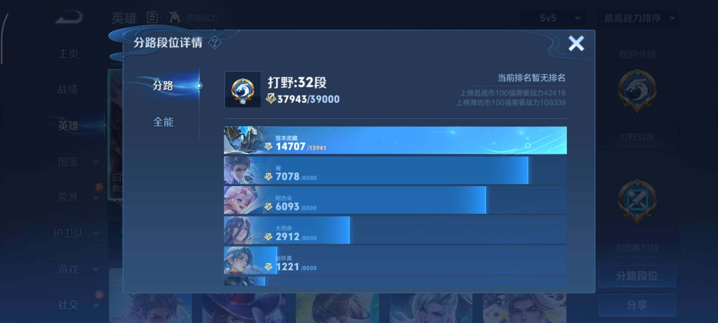 WZCMY3467950王者荣耀账号详情图4