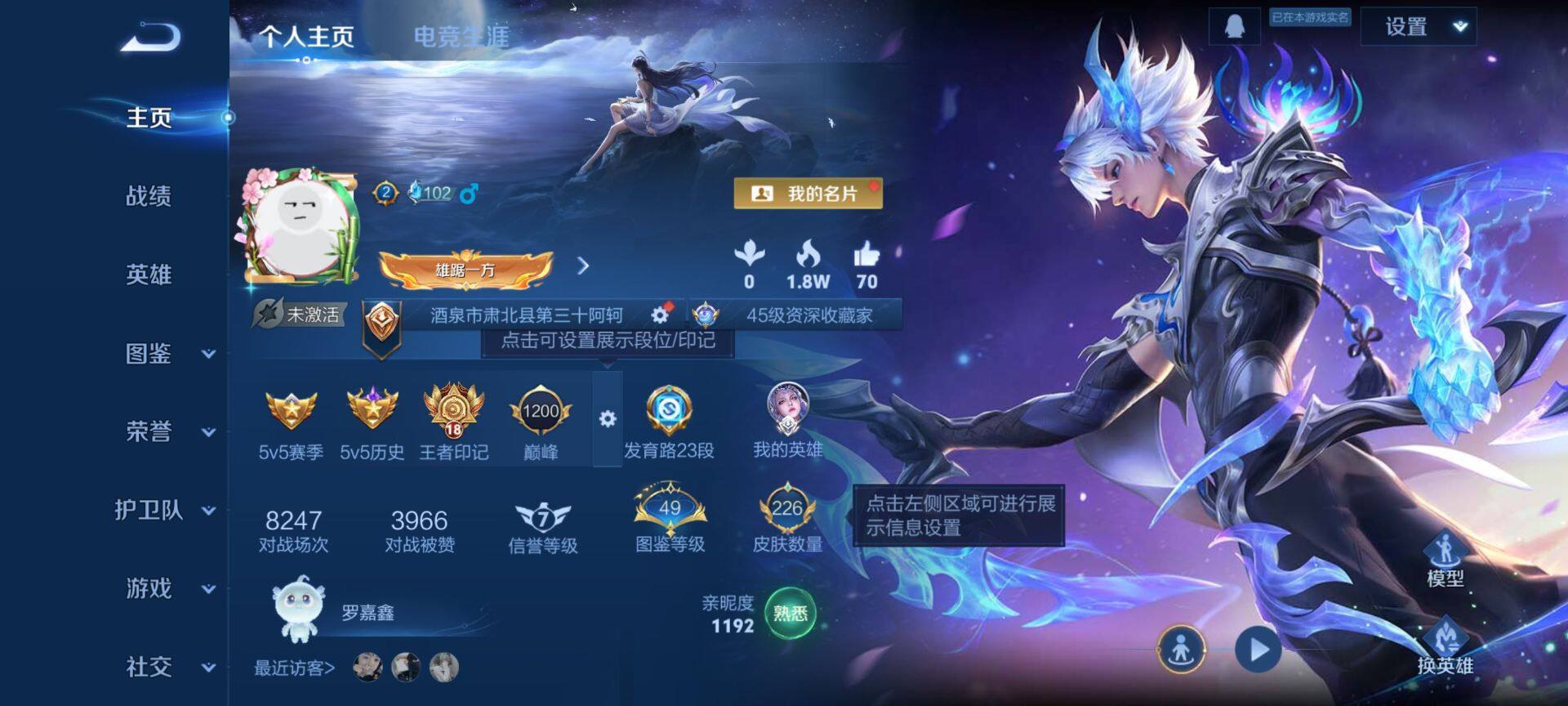 WZQM3466742王者荣耀账号详情图3